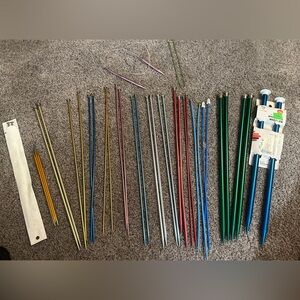 Knitting Needles Vintage -Assorted Sizes